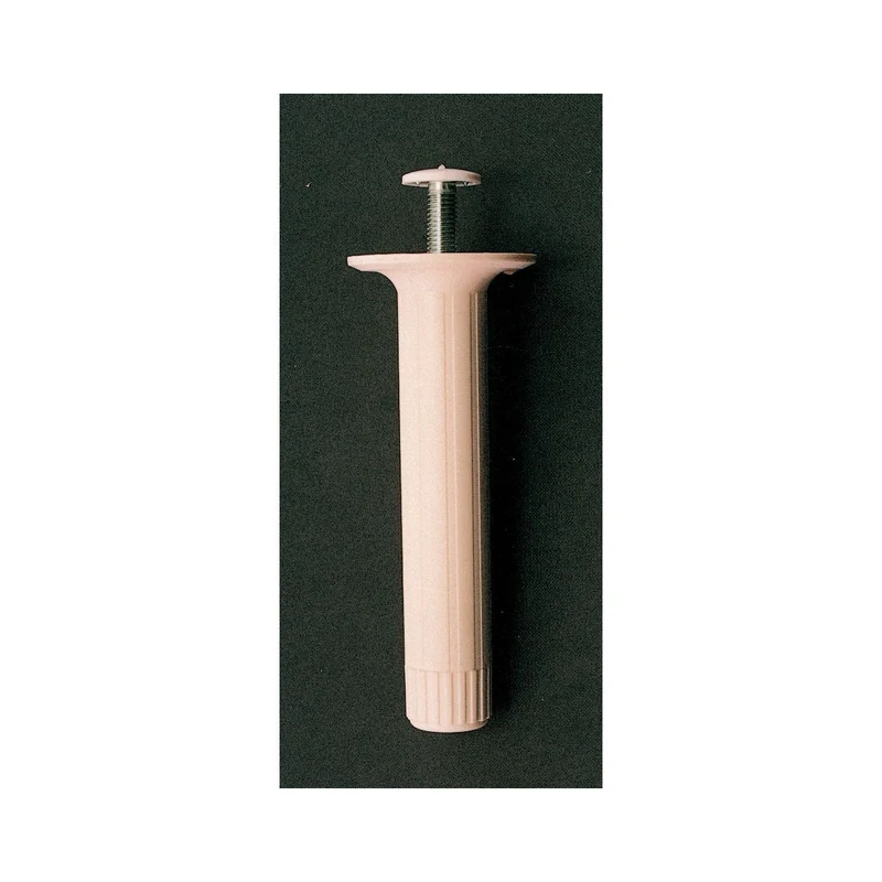 Piedino in abs d.28 cm. 15 bianco* - 4 pz