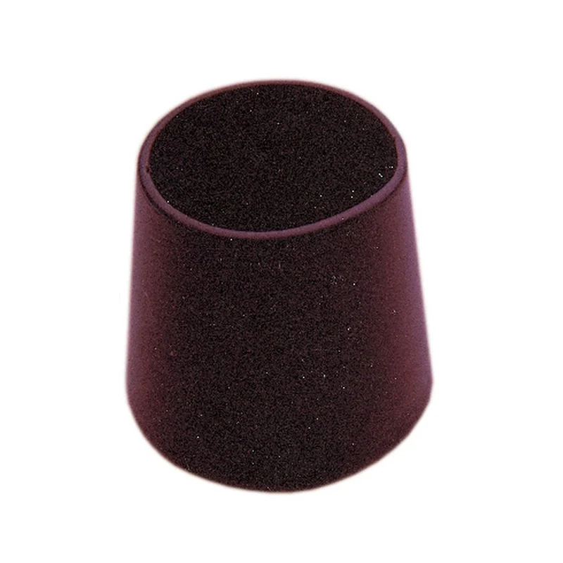 Sottosedie a goccia nero 12 mm - 8 pz - 5