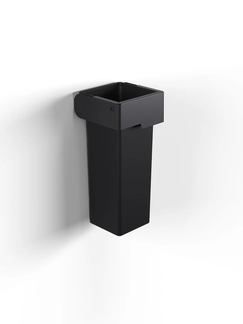 Pattumiera a Muro Contenitore da 53 L 35,5x35,5x73 cm Grigio Antracite