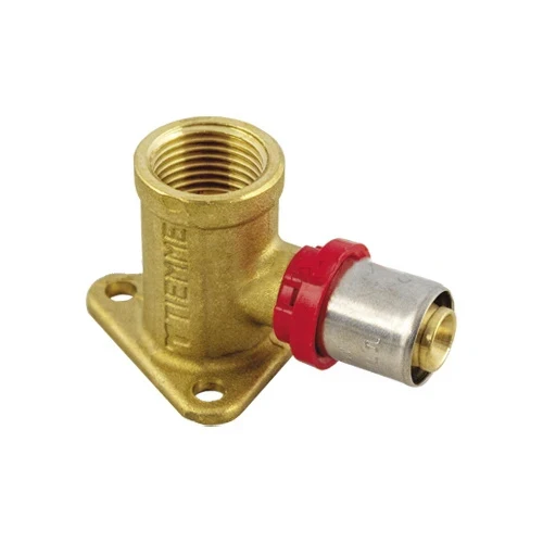 Raccordo curvo femmina press collo h.40 1/2 x 16 x 2 25
