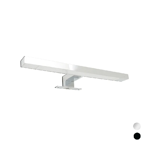 Lampada a led universale l. 30 cm nera opaca