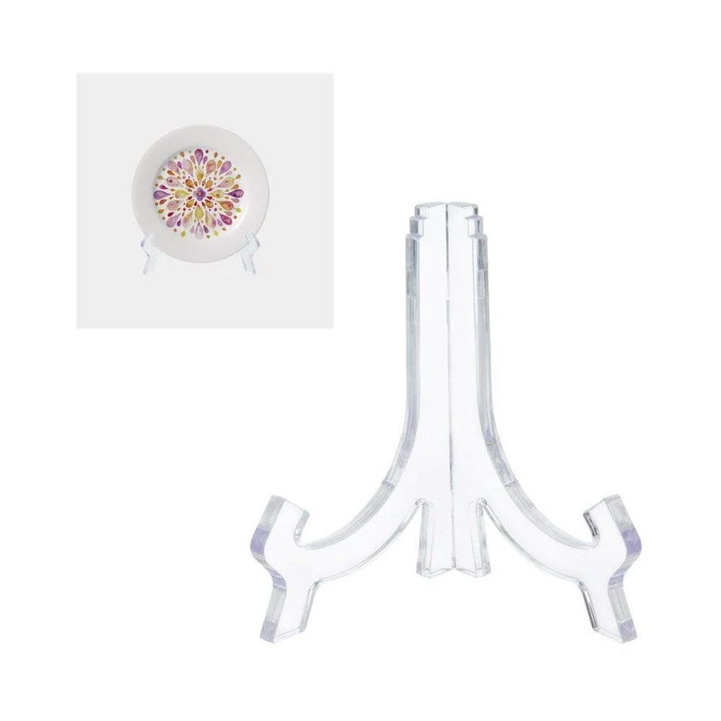 SUPPORTO X PIATTI ACRILICO CM.10