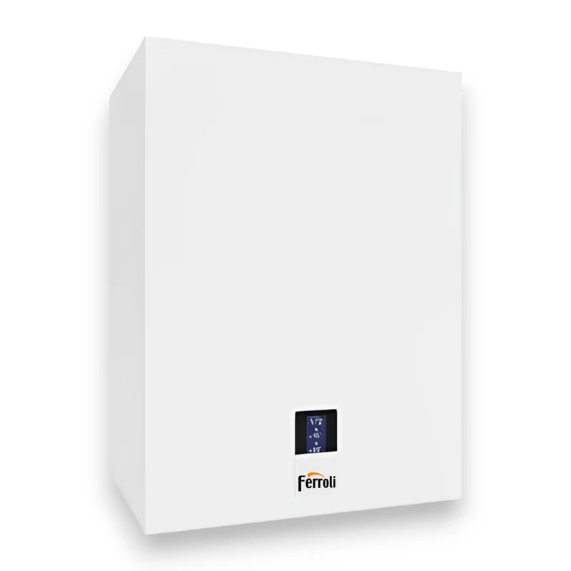 Caldaia gas a condensazione 28 Kw A con accumulo per acqua sanitaria 50 litri metano 60x44xH80 cm HBLUEHELIX RRT K 50