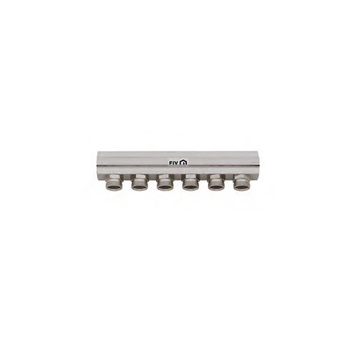 Collettore di distribuzione 3/4 derivazioni 24x19 int. 36 3/4 x 9 vie l. 337 mm