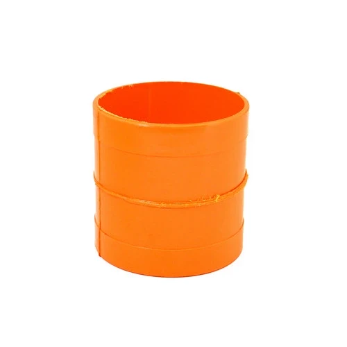 Manicotto in pvc arancio diam. 63