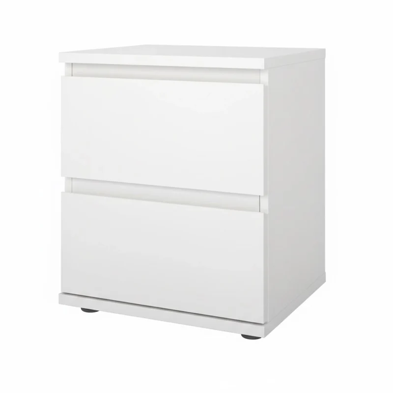 Kit Comodino Nova 2 Cass 40 x 34 x 48,2 cm Bianco