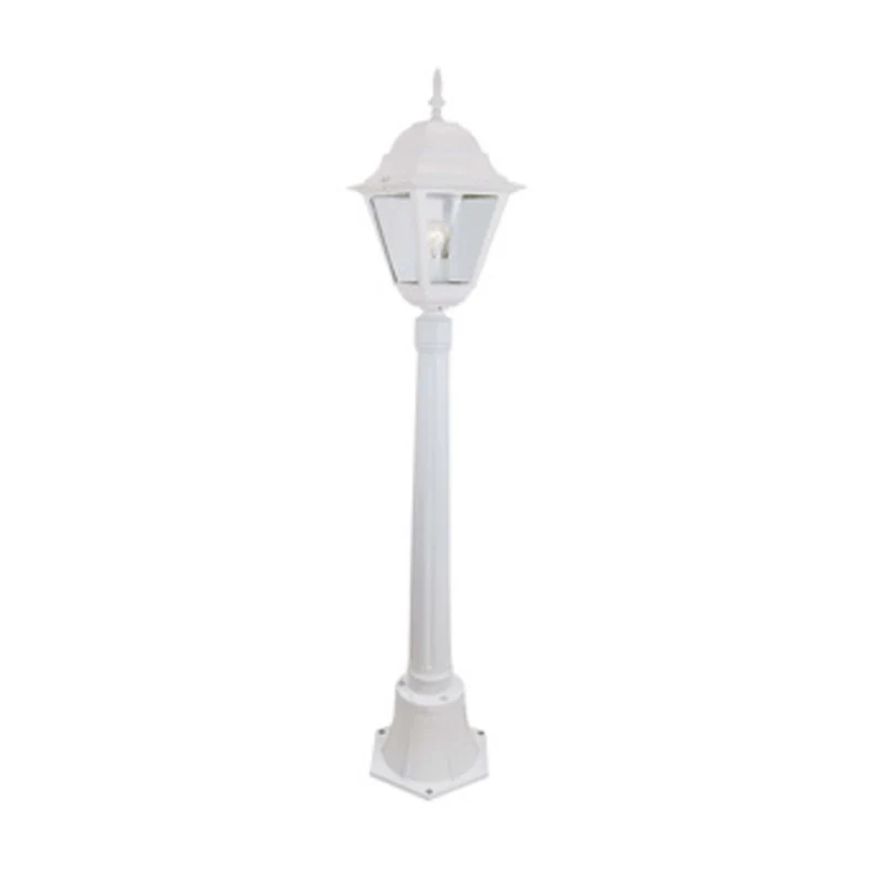Lampione New York H 110 cm 1 Luce Bianco