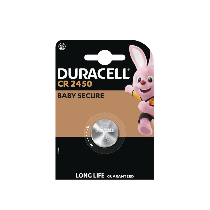 Batterie Pile Duracell CR2450 a bottone 3V