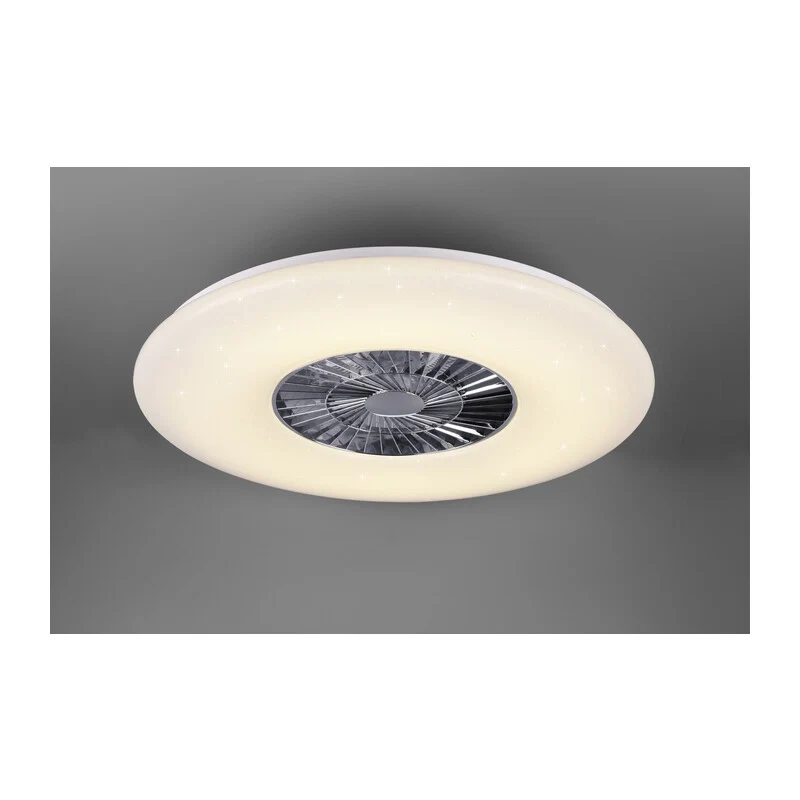 Plafoniera con Ventilatore LED 58W Visby 75 cm