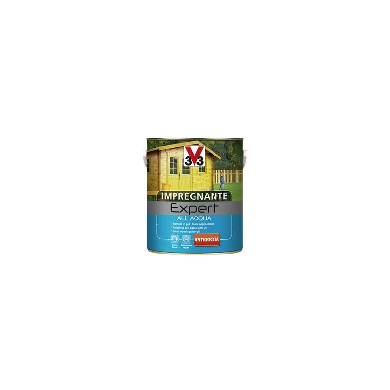 V33 Impregnante Expert Acqua Castagno Chia 2,5L