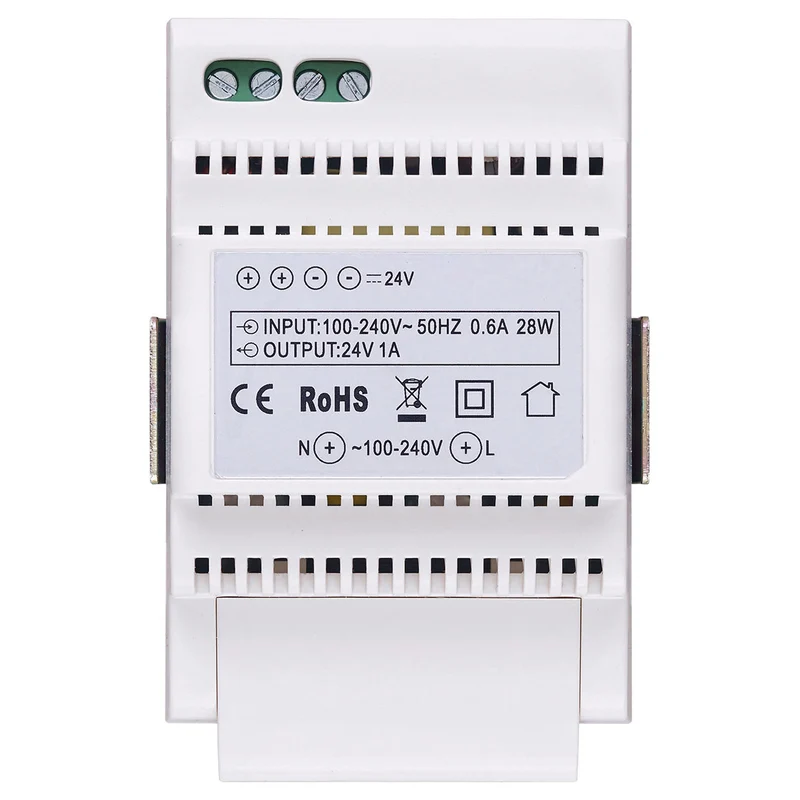 Alimentatore 100-240V~ 50/60Hz 24Vdc DIN videocitofoni Vimar