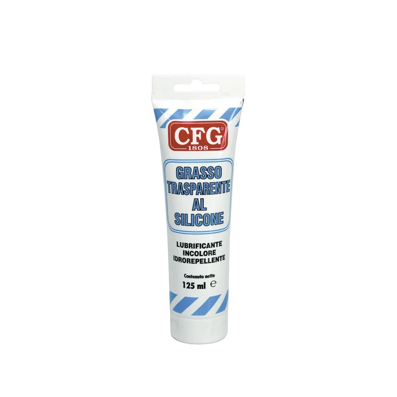 Grasso trasparente al silicone 125 ml