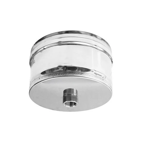 Tappo chiusura acciaio con spurgo diam. 140