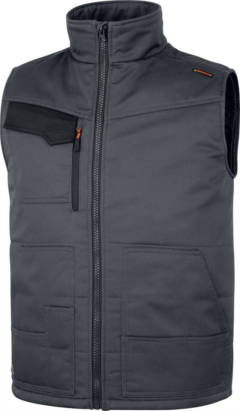 GILET STOCKTON3 POL/COT.GRI/ARA-XXL