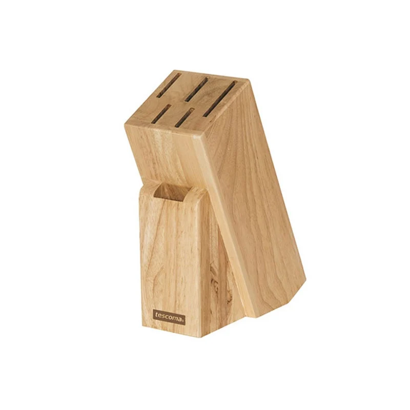 TESCOMA Ceppo Per Coltelli E Trinciapizza Woody - 5pz