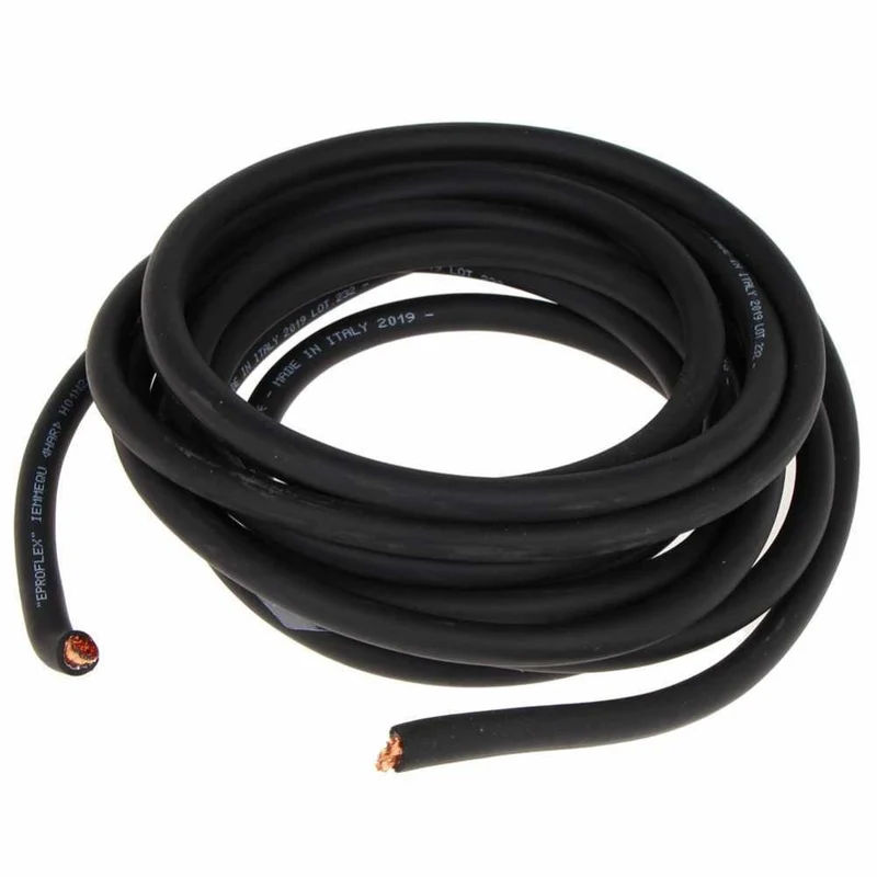 Cavo per saldatrice 25 mm x 5 m Awelco