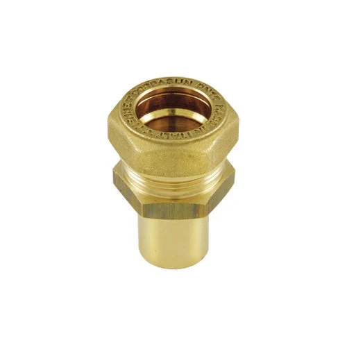 Raccordo diritto tubo inox tubetto cilindrico cobrasun dn25 x 18