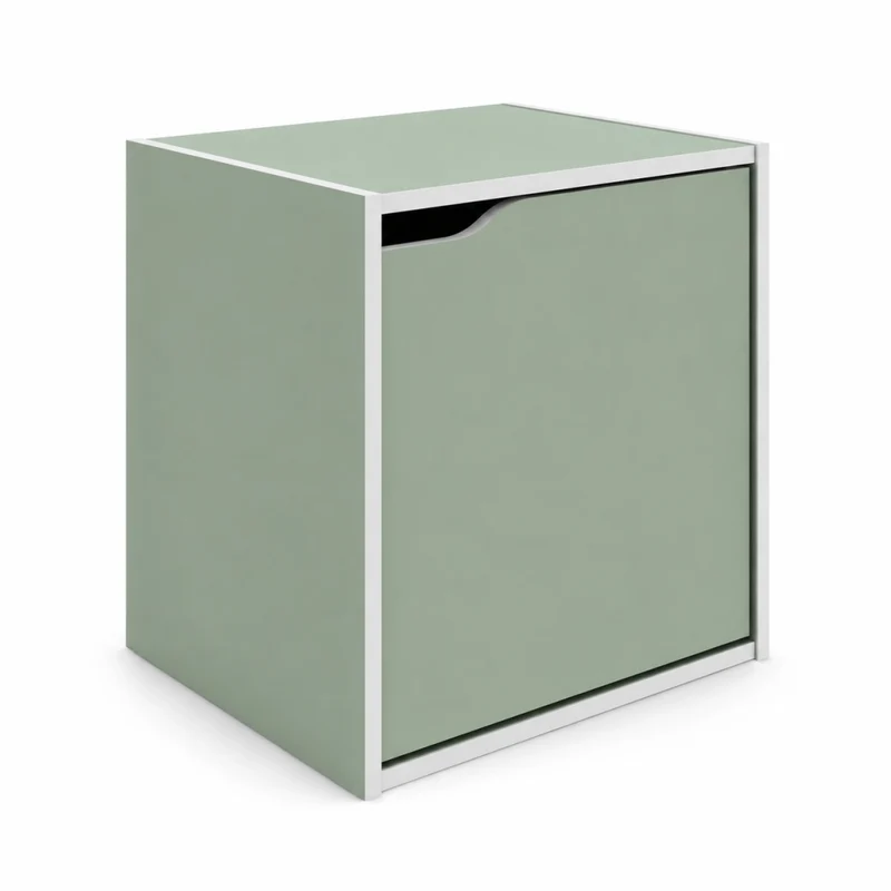 Ricambio Cubo con Anta Salvaspazio Verde Salvia L 35 per P 29.2 x H 35 cm