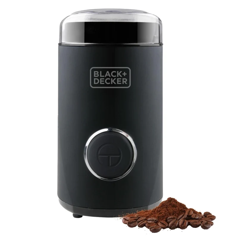Macinacaffè da 150W Elettrico Potente Deposito Caffè in Grani da 50 g. Lame