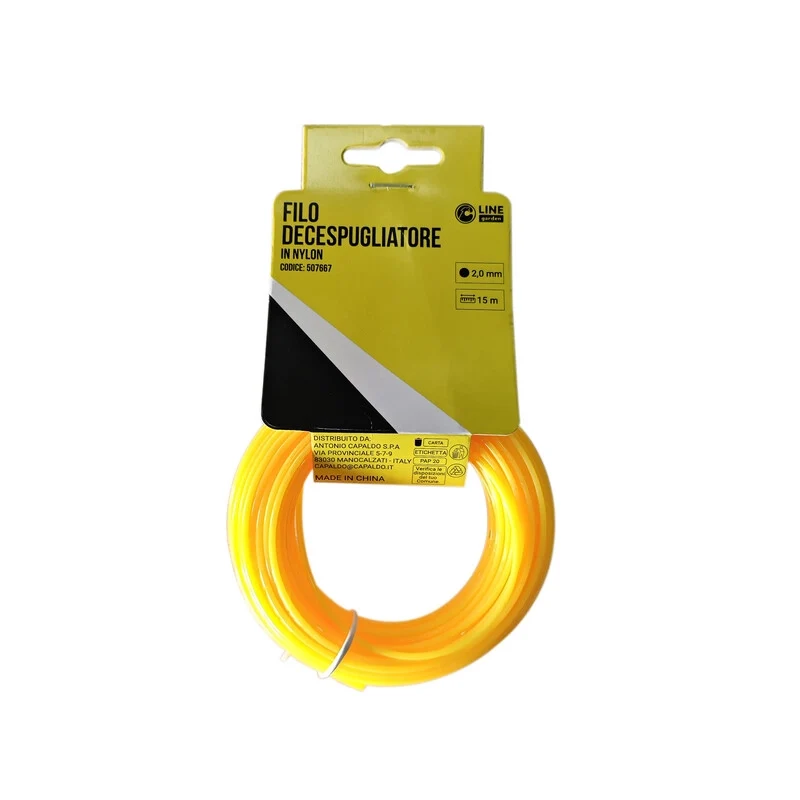 Filo Decespugliatore Tondo Yellow R MM2.0 x 15MT