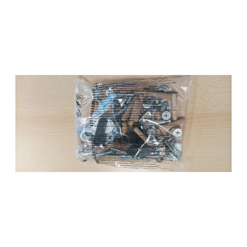 Kit Armadio 3 Ante e 2 Cassetti 119,5 x 46,5 x 184,5 1 Cf Viti Montaggio