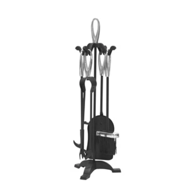 Set Camino Ellisse Impugnatura Cromo Satin. 19CB Teporus