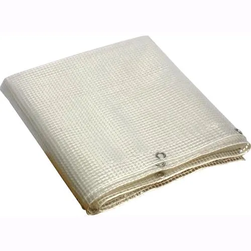 Telone Telo Occhiellato Retinato 3x3,5 mt in PVC Trasparente Papillon