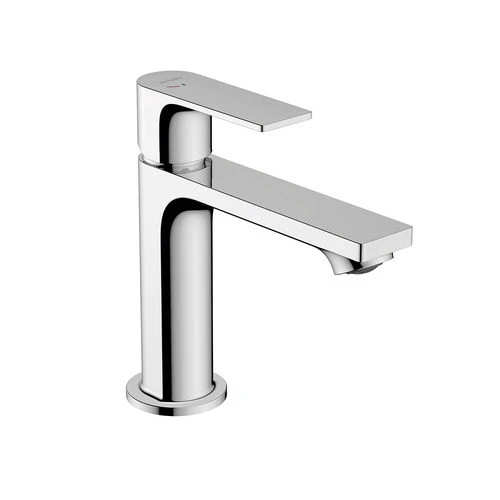 Miscelatore lavabo con scarico rebris e cromo