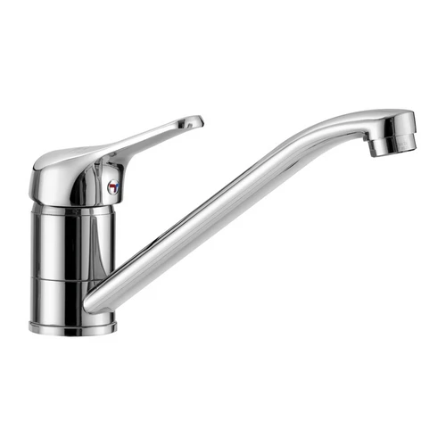 Miscelatore monocomando lavello con leva frontale linea ten cromo