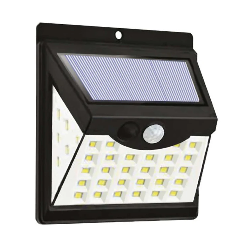 Lampada solare con sensore crepuscolare e PIR