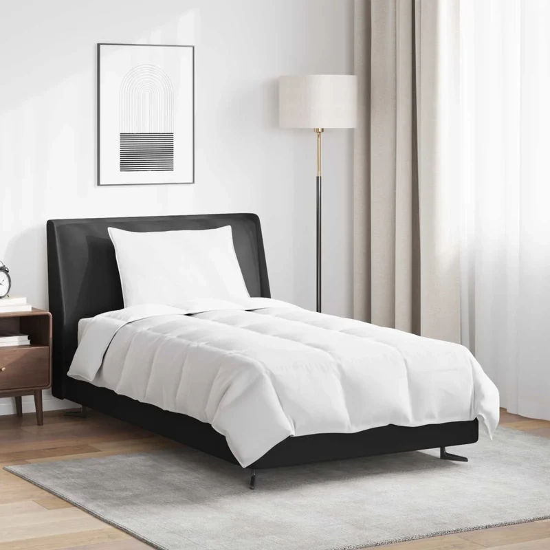 Duvet Estivo con cuscino 2 pz Bianco Piuma d'anatra 3376250