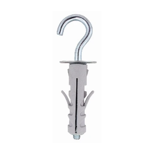 Tassello in nylon con occhiolo aperto zincato tass 9x40 occhiolo m4