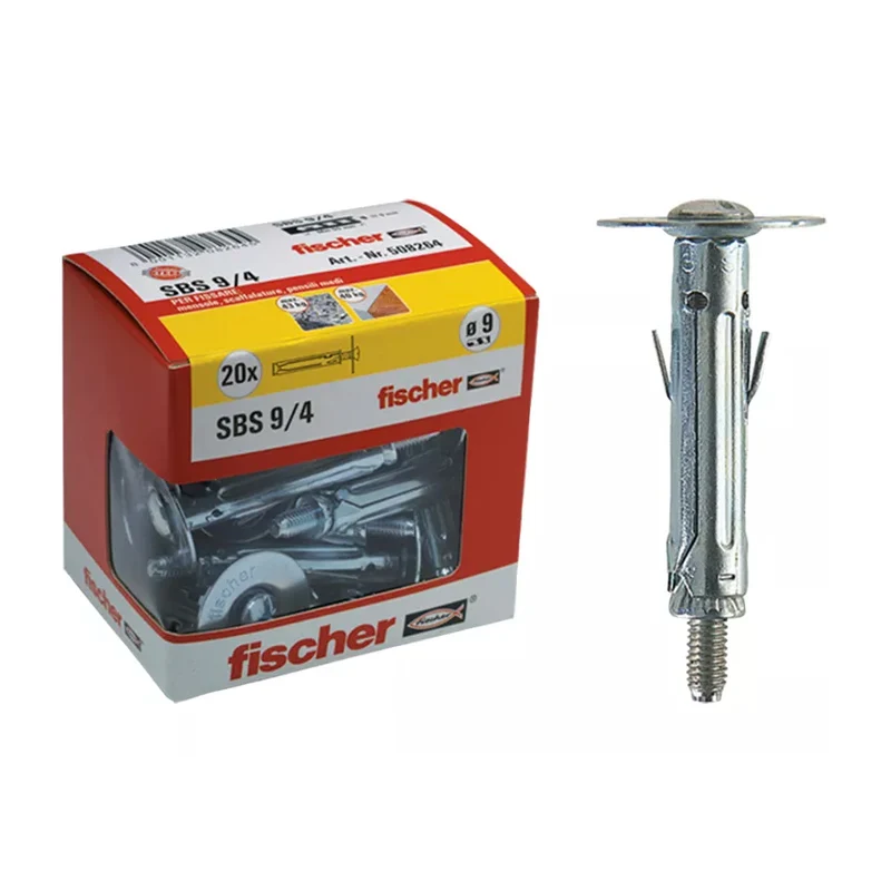 Tasselli in acciaio Fischer SBS occhiolo