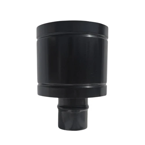Cappello antivento inox304 per canne fumarie a pellet nero diam. 80