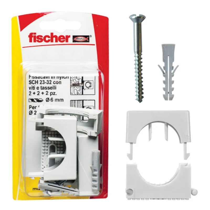 Fissacavi SCHK con tasselli Fischer