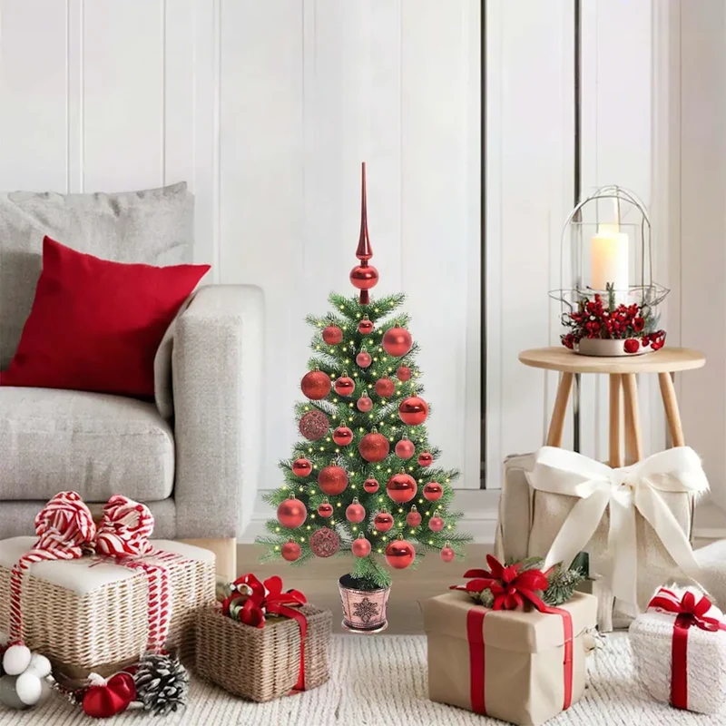 Albero di Natale con 150 LED con supporto Verde 90 cm PE 3396300