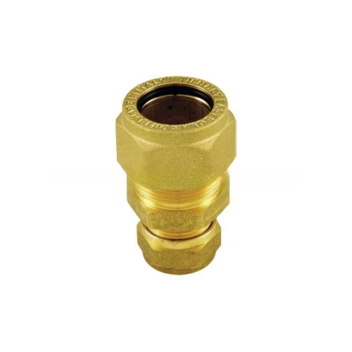Raccordo dritto doppio inox rame easysolar dn 25 x 22/18