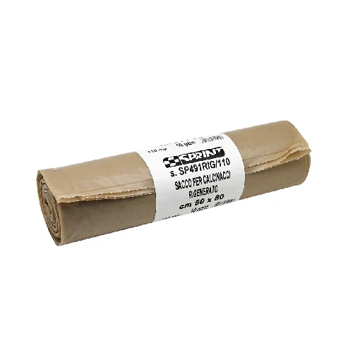 10 pz sacchi spazzatura calcinacci extra forte cm 50 x 80