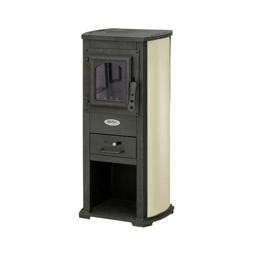 Stufa a legna karina 5-7 kw beige