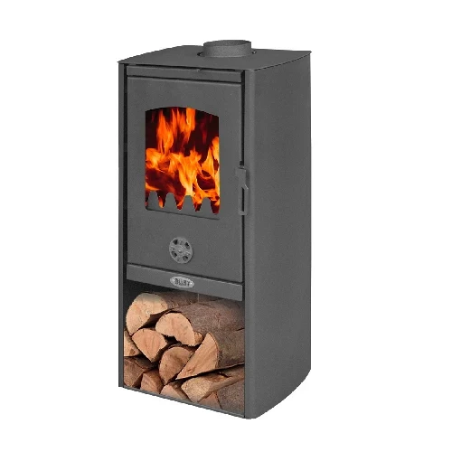 Stufa a legna camilla 6-8 kw nera
