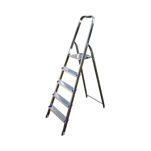 Scala domestica in alluminio teti 4 gradini h. al piano 0 88 m