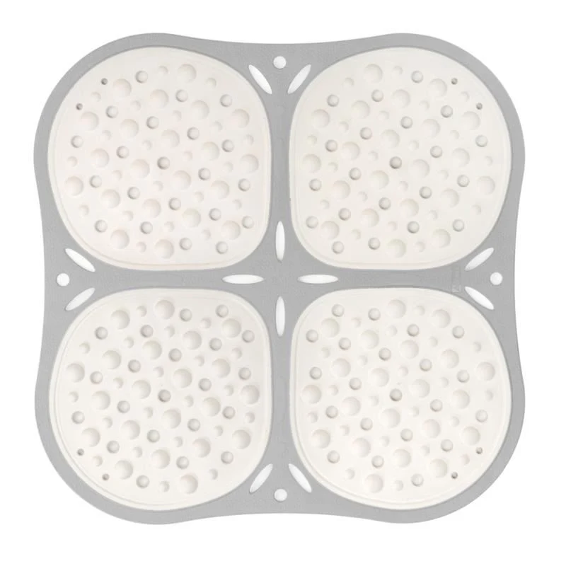 TAPPETO DOCCIA RELAX 53X53 BIANCO