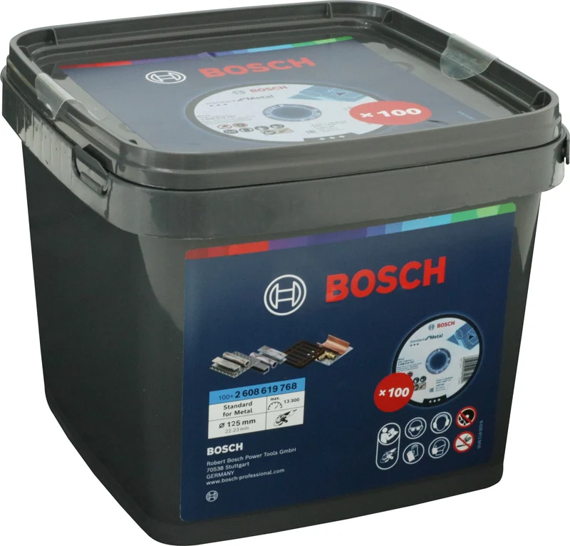 DISCO BOSCH TAGLIO METAL 125X1 100P