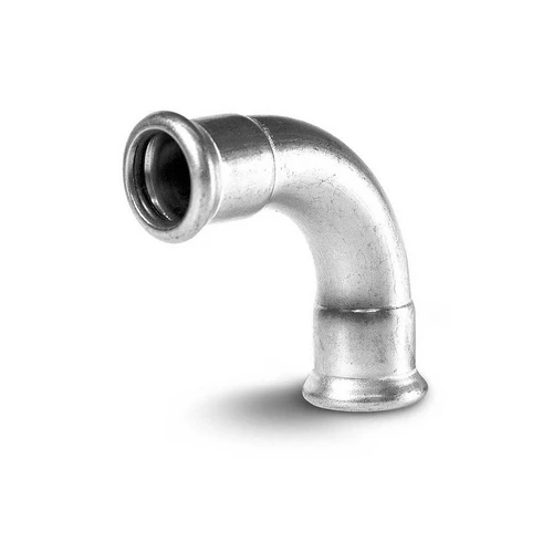 Curva ff 90 a pressare in acciaio carbonio diam. 28