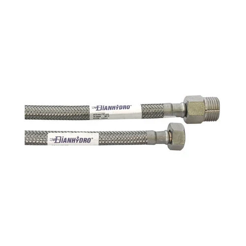 Flessibile inox modello prolungato cm. 45 mf 1/2 x 3/8