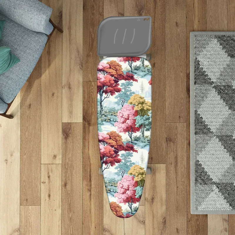 Colombo Autumn Vibes - Copriasse da stiro, 140x55 cm, 2 strati, Cotone 100% e mollettone, Made in Italy, Resistente al calore, Sistema a clip