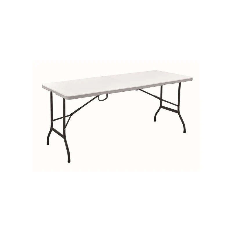 Tavolo Pieghevole in PVC Bianco