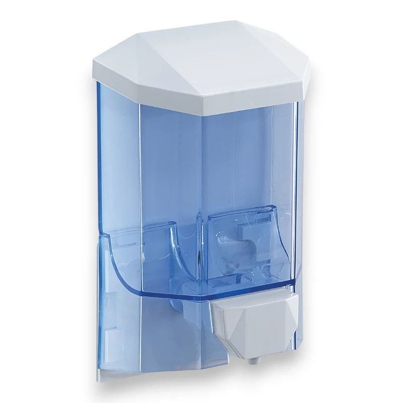 Distributore sapone liquido 450 ml in resina per bagno
