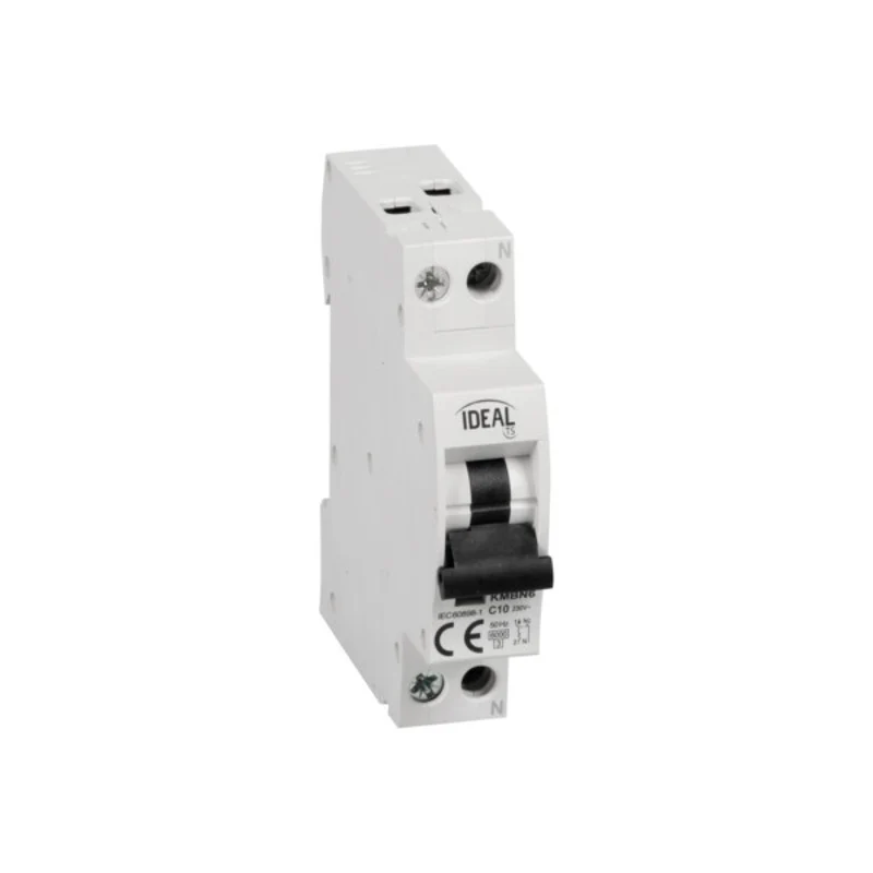 Interruttore magnetotermico 1P+N 10 A