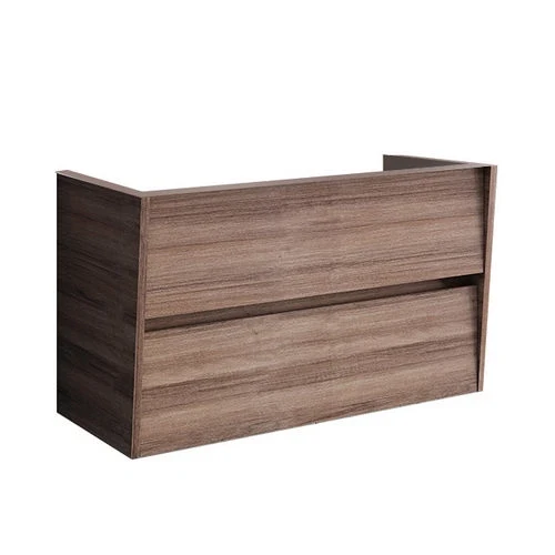 Base sospesa 2 cassetti elisia cm 80 noce siroco